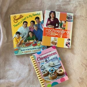 Lot of 3 Kids Cookbooks